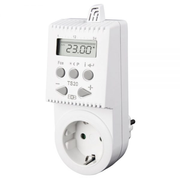 TS20 digitales Uhrenthermostat für Steckdose