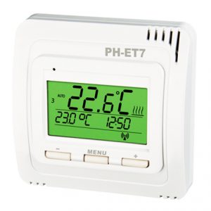 Funk-Thermostat für Elektroheizung PH-ET7-V