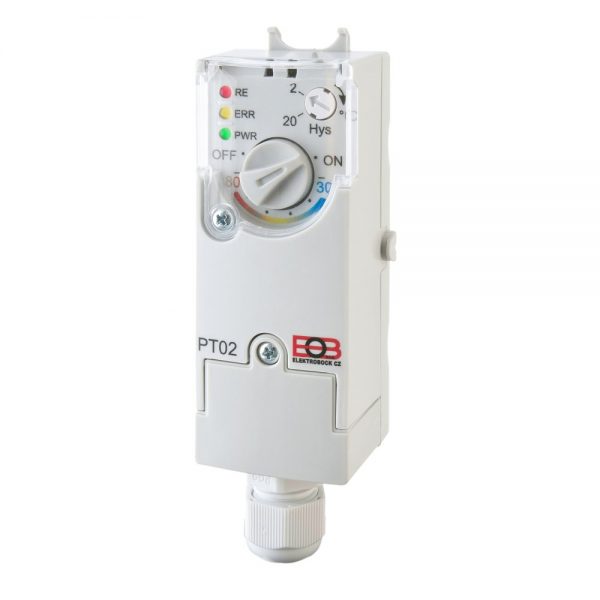 Elektronischer Anlegethermostat