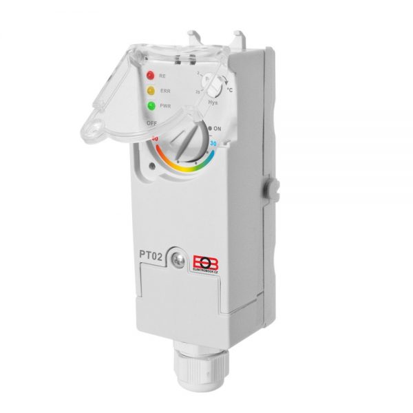 Elektronischer Anlegethermostat – Bild 2